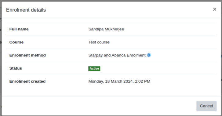 Test-course-Participants